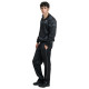 Target Ανδρικές φόρμες σετ High Neck Jacket Polyester Fleece Tracksuit